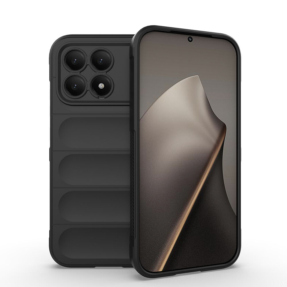 Xiaomi Poco F8 Pro Kılıf Esnek TPU Oyuklu Arka Yüzey Tasarımlı Etnik Silikon Kapak