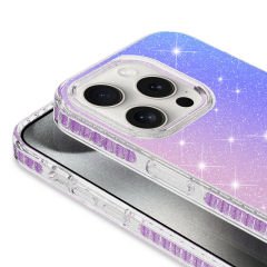 iPhone 15 Pro Kılıf Parlak Renk Geçişli Velle Kapak