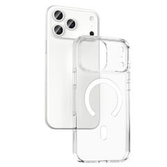 iPhone 17 Pro Max Kılıf Kablosuz Şarj Özellikli Kamera Korumalı Kripto Kapak