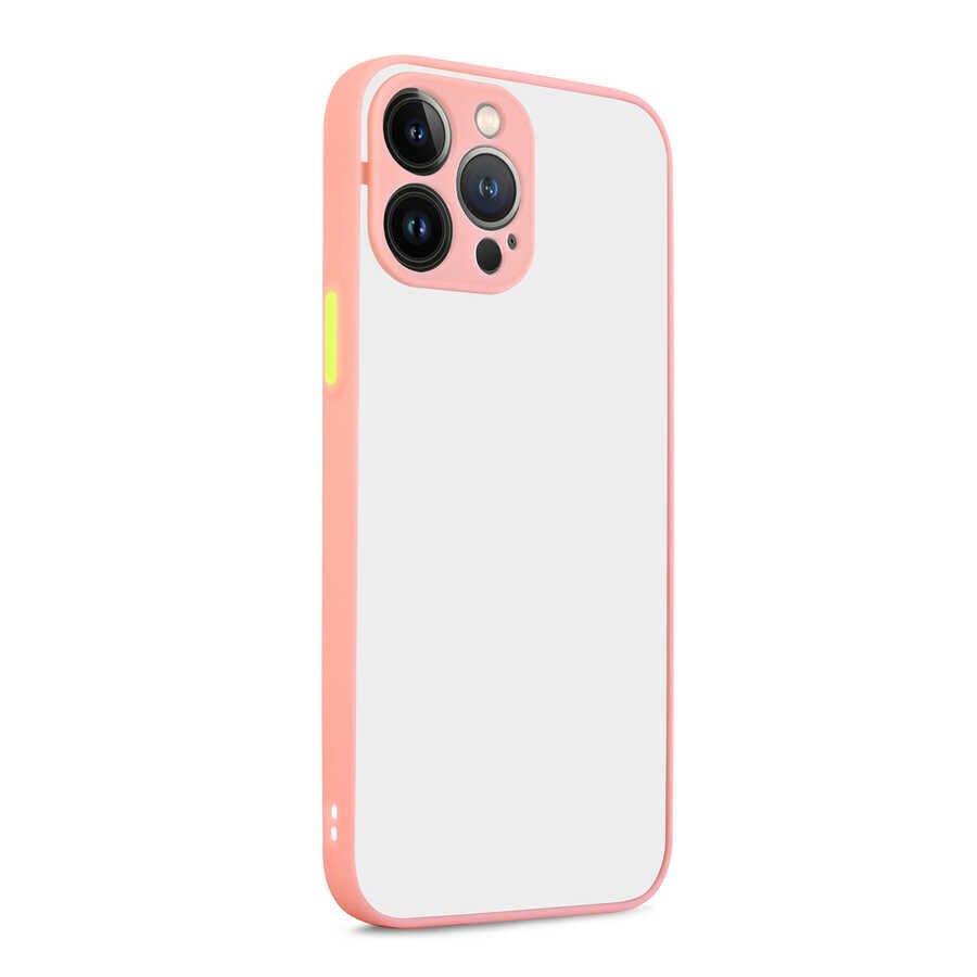 iPhone 13 Pro Kılıf Hux Kapak Pembe