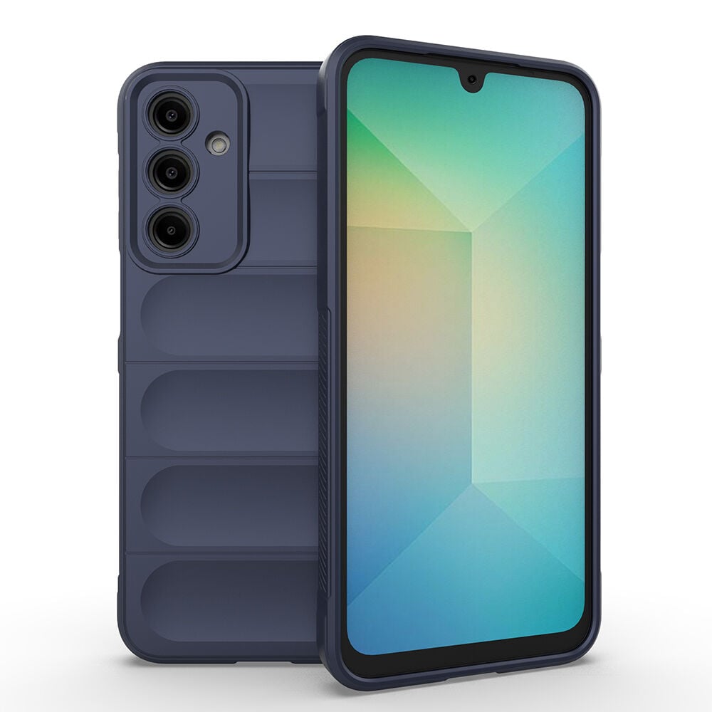 Samsung Galaxy A17 Kılıf Esnek TPU Oyuklu Arka Yüzey Tasarımlı Etnik Silikon Kapak