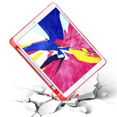 iPad 10.2 (8.Nesil) Kılıf Tri Folding Kalem Bölmeli Standlı Kılıf