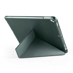 iPad 10.2 (8.Nesil) Kılıf Tri Folding Kalem Bölmeli Standlı Kılıf