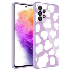 Samsung Galaxy A53 5G Kılıf Kamera Korumalı Desenli Sert Silikon Epoksi Kapak