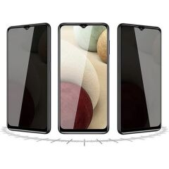 Samsung Galaxy A24 Uyumlu Tam Kaplayan Prıvacy Hayalet  Cam Ekran Koruyucu
