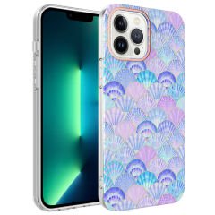 iPhone 13 Pro Max Kılıf Bella Kapak Lila