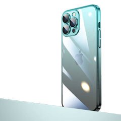 iPhone 14 Pro Max Kılıf Parlak Renk Geçişli Kamera Korumalı  Senkron Kapak