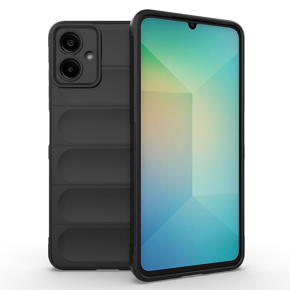 Samsung Galaxy A07 Kılıf Esnek TPU Oyuklu Arka Yüzey Tasarımlı Etnik Silikon Kapak