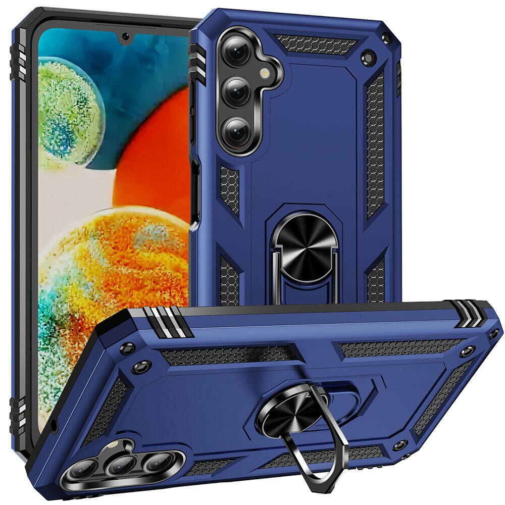 Samsung Galaxy A24 Kılıf Vega Tank Kapak Kılıf Mavi