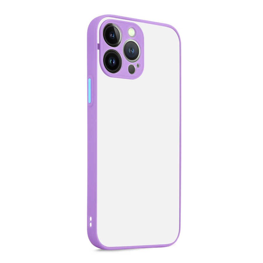 iPhone 13 Pro Kılıf Hux Kapak Lila