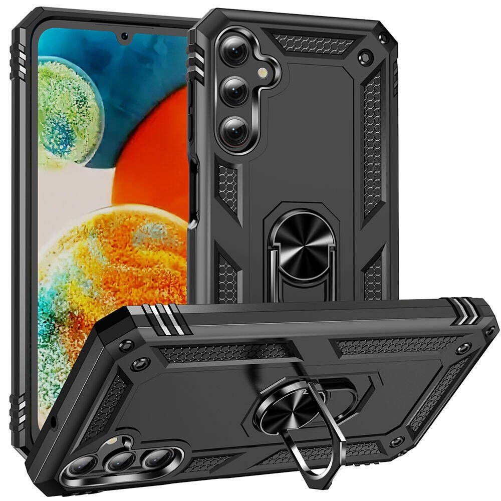 Samsung Galaxy A24 Kılıf Vega Tank Kapak Kılıf Siyah