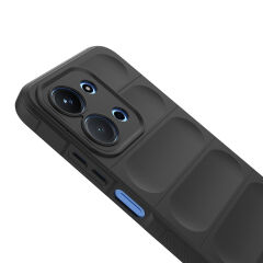 Xiaomi Redmi 15C 4G Kılıf Esnek TPU Oyuklu Arka Yüzey Tasarımlı Etnik Silikon Kapak