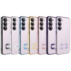 Samsung Galaxy S23 Plus Kılıf Kamera Korumalı Logo Gösteren Omega Kapak