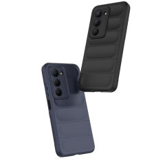 Xiaomi Redmi 15 Kılıf Esnek TPU Oyuklu Arka Yüzey Tasarımlı Etnik Silikon Kapak