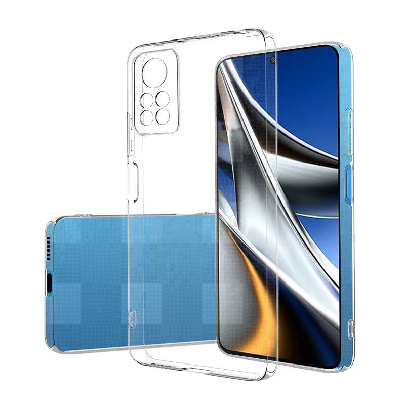 Xiaomi Redmi Note 12 Pro 4G Süper Silikon Kapak kılıf Renksiz