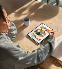 Pencil 19 İpad / İpad Pro / İpad Air 2018-2025 Uyumlu Dijital Göstergeli Dokunmatik Akılı Kalem Tablet Çizim Ve Not Stylus Kalemi Beyaz