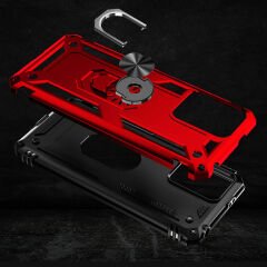 Xiaomi Redmi Note 12 5g Kılıf Vega Tank Sert Yüzüklü Standlı Zırh Koruma Kapak
