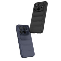 Xiaomi 15T Pro Kılıf Esnek TPU Oyuklu Arka Yüzey Tasarımlı Etnik Silikon Kapak