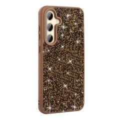 Samsung Galaxy A25 Kılıf Parlak Taşlı Tasarım Pırlanta Kapak
