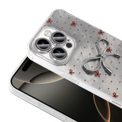 iPhone 16 Pro Max Kılıf Kamera Korumalı Figürlü Ponti Silikon Kapak