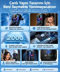 Memo DL23 2000 mAh Bataryalı Yarı İletken Canlı Yayın Telefon Soğutucu