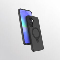 Samsung Galaxy A56 Kılıf Kablosuz Şarj Özellikli Standlı Samara Kapak