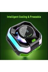 HK-5 Pro Manyetik/Çıkarılabilir Tutacaklı Akıllı Telefon Soğutucu Oyun İçin Eğlenceli, iOS/Android