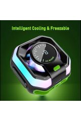 HK-5 Pro Manyetik/Çıkarılabilir Tutacaklı Akıllı Telefon Soğutucu Oyun İçin Eğlenceli, iOS/Android