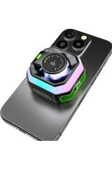 HK-5 Pro Manyetik/Çıkarılabilir Tutacaklı Akıllı Telefon Soğutucu Oyun İçin Eğlenceli, iOS/Android