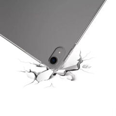 Apple iPad Air 13 2024 Kılıf Tablet Nitro Anti Shock Darbe Emici Köşe Korumalı Şeffaf Silikon Kapak Şeffaf