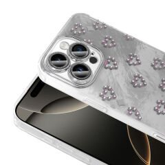 iPhone 16 Pro Kılıf Kamera Korumalı Figürlü Ponti Silikon Kapak