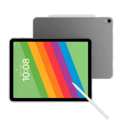 Apple iPad Air 11 2024 Kılıf Tablet Nitro Anti Shock Darbe Emici Köşe Korumalı Şeffaf Silikon Kapak