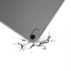 Apple iPad Air 11 2024 Kılıf Tablet Nitro Anti Shock Darbe Emici Köşe Korumalı Şeffaf Silikon Kapak Şeffaf