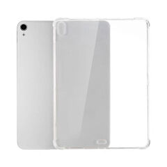 Apple iPad Air 11 2024 Kılıf Tablet Nitro Anti Shock Darbe Emici Köşe Korumalı Şeffaf Silikon Kapak Şeffaf