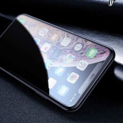 iPhone 12 Anti-Dust Privacy Temperli Ekran Koruyucu