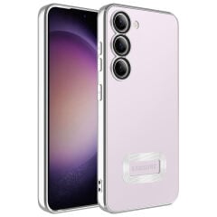 Samsung Galaxy S23 Kılıf Kamera Korumalı Logo Gösteren Omega Kapak