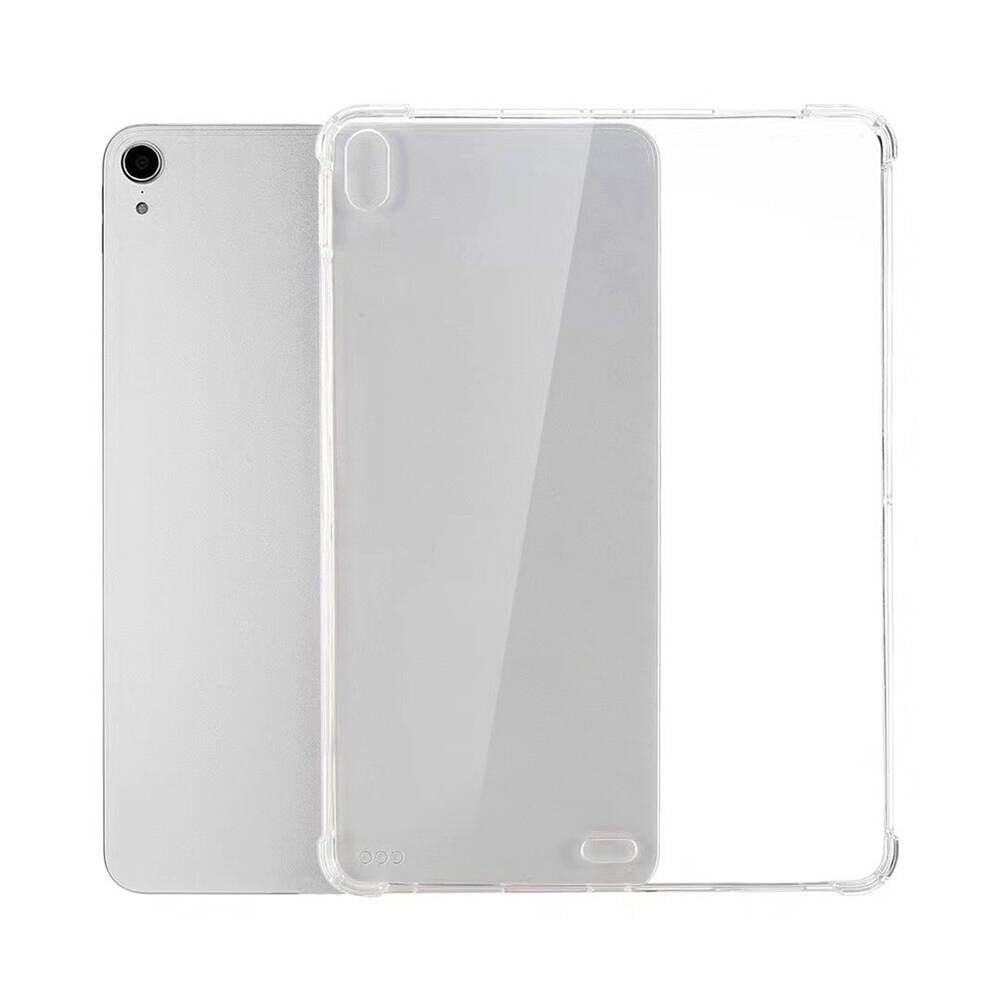 Apple iPad Air 11 2024 Kılıf Tablet Nitro Anti Shock Darbe Emici Köşe Korumalı Şeffaf Silikon Kapak Şeffaf