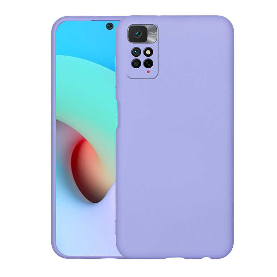 Xiaomi Redmi Note 11S Global Kamera Korumali Mara Lansman Kapak Lila