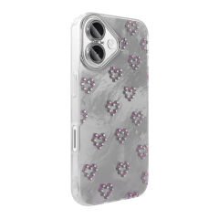 iPhone 16 Kılıf Kamera Korumalı Figürlü Ponti Silikon Kapak