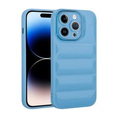 iPhone 14 Pro Max Kılıf Kamera Korumalı Parlak Airbag'li Galya Kapak