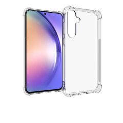 Samsung Galaxy A55 Kılıf Nitro Anti Shock Darbe Emici Köşe Korumalı Şeffaf Silikon Kapak