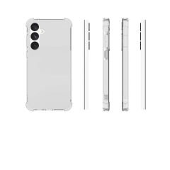 Samsung Galaxy A55 Kılıf Nitro Anti Shock Darbe Emici Köşe Korumalı Şeffaf Silikon Kapak
