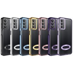 Samsung Galaxy A24 Kılıf Kamera Korumalı Logo Gösteren Omega Kapak Kılıf
