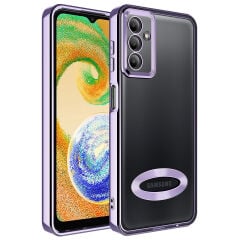 Samsung Galaxy A24 Kılıf Kamera Korumalı Logo Gösteren Omega Kapak Kılıf