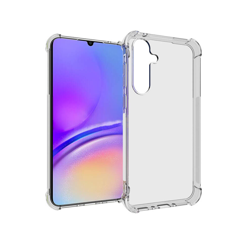 Samsung Galaxy A35 Kılıf Nitro Anti Shock Darbe Emici Köşe Korumalı Şeffaf Silikon Kapak Renksiz