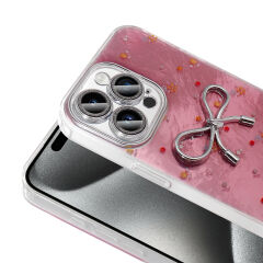 iPhone 15 Pro Max Kılıf Kamera Korumalı Figürlü Ponti Silikon Kapak