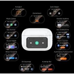 AirPods Pro 2 Uyumlu Dokunmatik Ekranli ANC Bluetooth Kulaklık