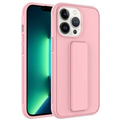 iPhone 14 Pro Kılıf Qstand Kapak Kırmızı