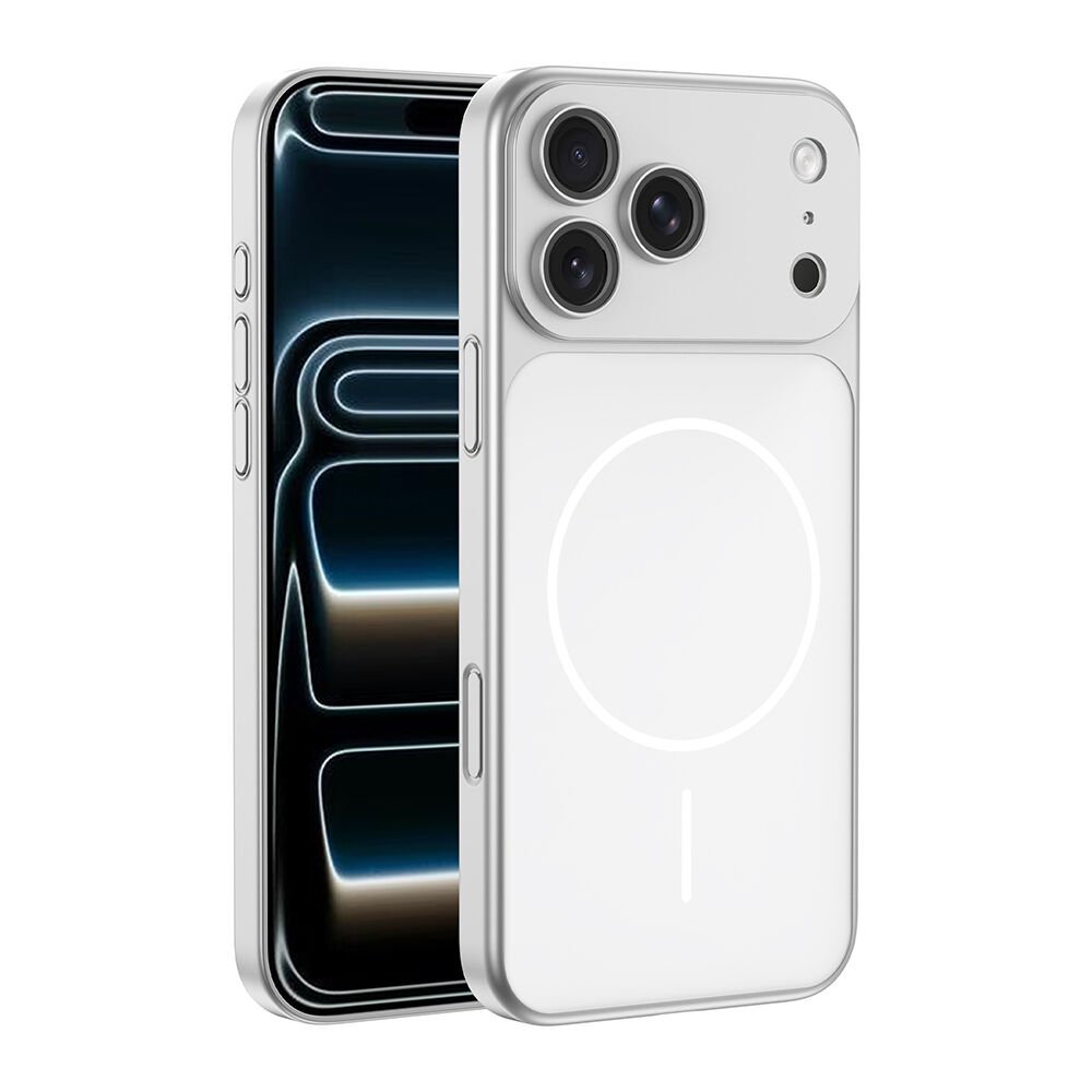 iPhone 16 Pro İphone 17 Pro Max Görünümlü Kılıf Kablosuz Şarj Özellikli Kamera Korumalı Spark Kapak