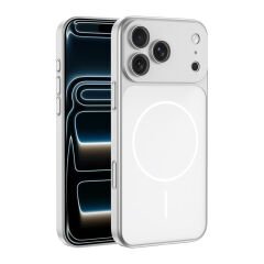 iPhone 16 Pro İphone 17 Pro Max Görünümlü Kılıf Kablosuz Şarj Özellikli Kamera Korumalı Spark Kapak